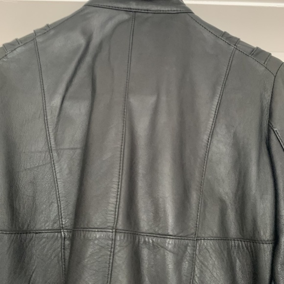 Leather bomber jacket - Picture 5 of 5
